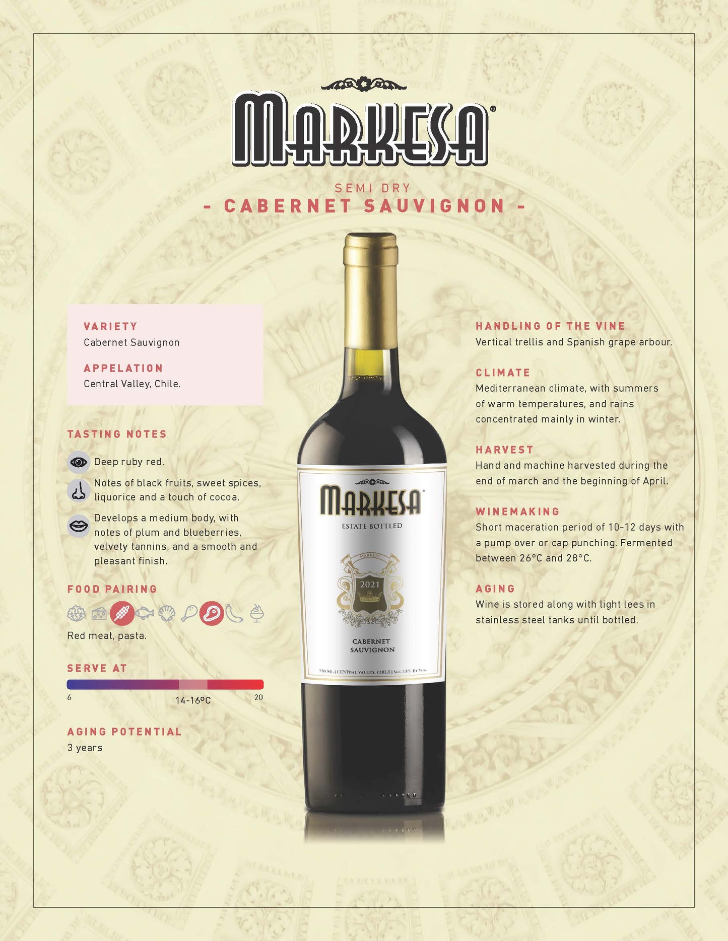 Markesa Estate Cabernet Sauvignon 2021